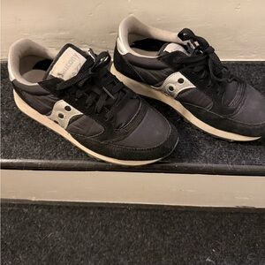 Saucony Black and White Sneakers